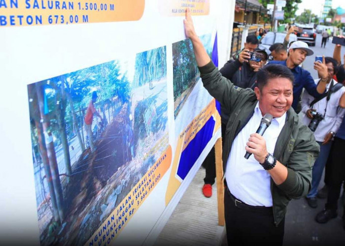 Bukan Cuma Jalan! Ini 10 Proyek Besar yang Ubah Wajah Lubuklinggau di Tahun 2025, Total Puluhan Miliar