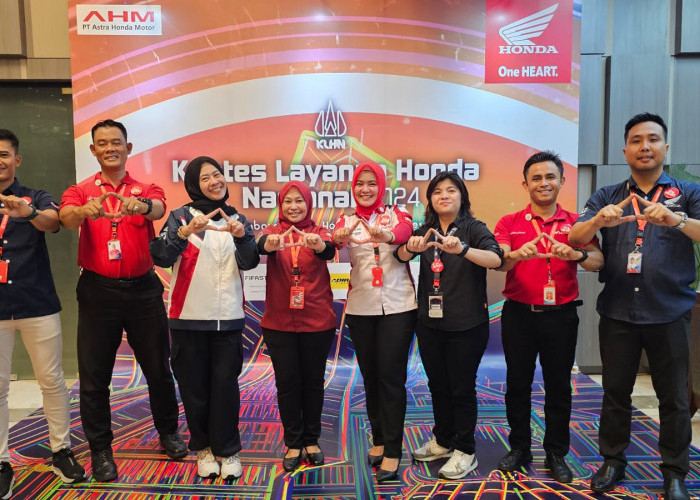 Perwakilan Astra Motor Sumsel Raih Juara 2 di Ajang Kontes Layanan Honda Nasional 2024