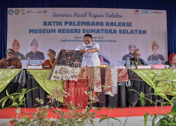 Jarang Diketahui, Batik Palembang Hasil Akulturasi Tujuh Negara