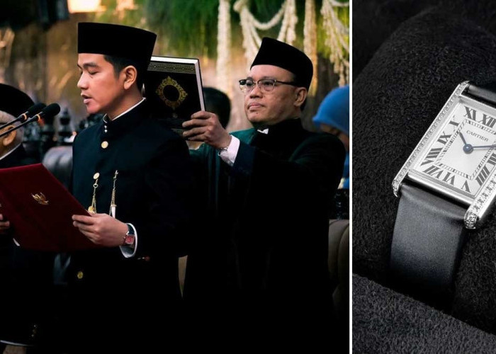 Harga Jam Tangan yang Dipakai Gibran saat Pelantikan Presiden dan Wapres, Lebih Mahal dari Vespa Sprint 150