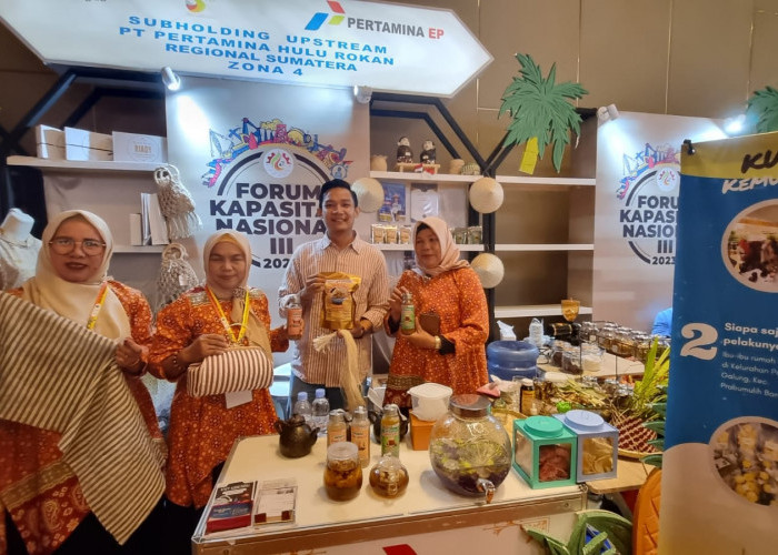 UMKM Prabumulih Pamerkan Produk Serat Daun Nanas di Pameran Forum Kapasitas Nasional III, Tembus Pasar Ekspor