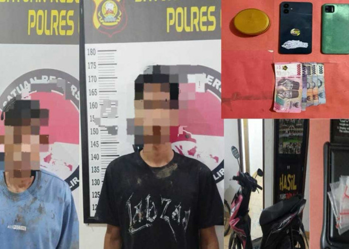 Pengedar Narkoba di Depan SMPN 1 Tepedak Diciduk! Satresnarkoba Ogan Ilir Amankan Belasan Paket Sabu