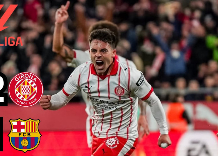 Girona 2-1 Barcelona: Gol Telat Beltran Pulangkan Tim Tamu dengan Kekalahan