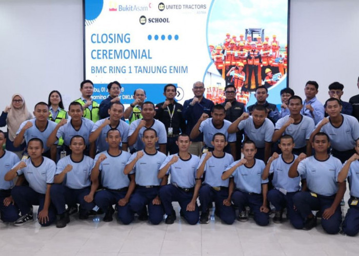 Tutup Program Basic Mechanic Course Ring 1 Tanjung Enim, PTBA Cetak 19 Mekanik Muda Siap Kerja