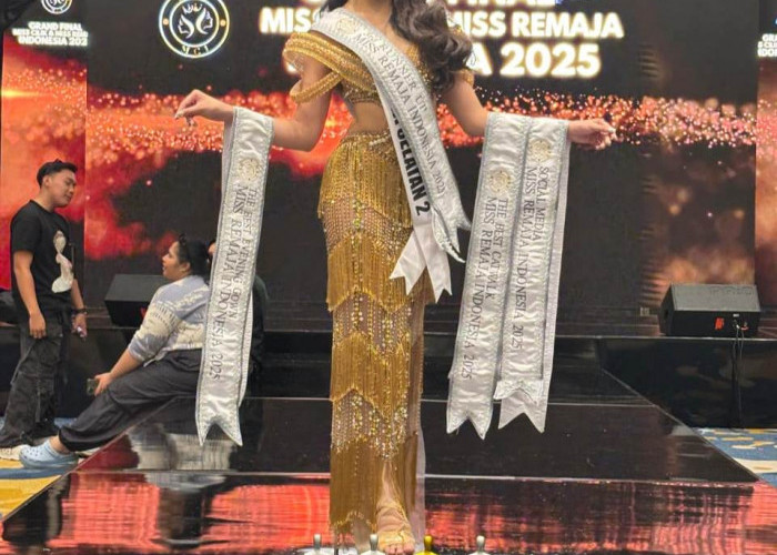Wakili Sumsel, Ajeng Mazayah Salsabila Raih 4 Penghargaan di Miss Remaja Indonesia 2025