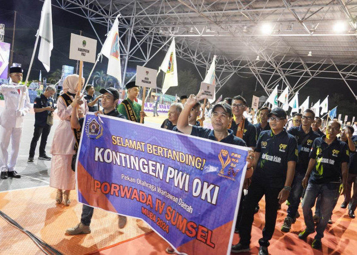 Kontingen 17 Kabupaten Kota Siap Berlaga Menjadi Juara di Porwarda ke 4 Se-Sumsel