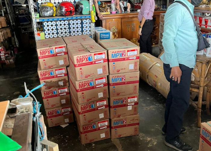 Hasil Sweeping Ditemukan Toko Penjual Oli Palsu di Palembang