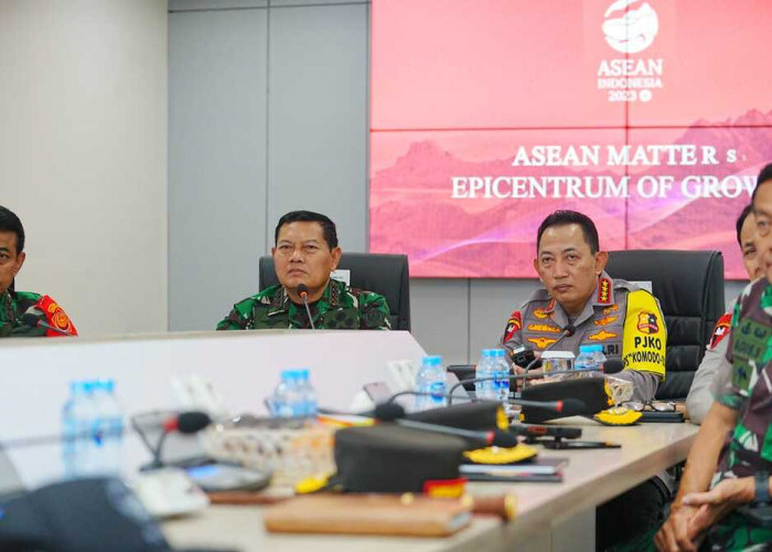 Kapolri dan Panglima TNI Pastikan Kesiapan Personel Jelang KTT ASEAN 
