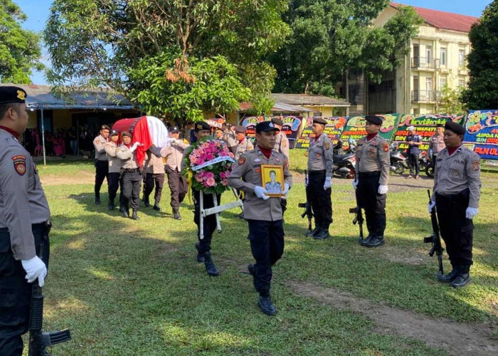 Polres Ogan Ilir Berduka, Mendiang Aipda Hans Berlian 'Sang Pengendali Api' Berpulang Akibat Sakit