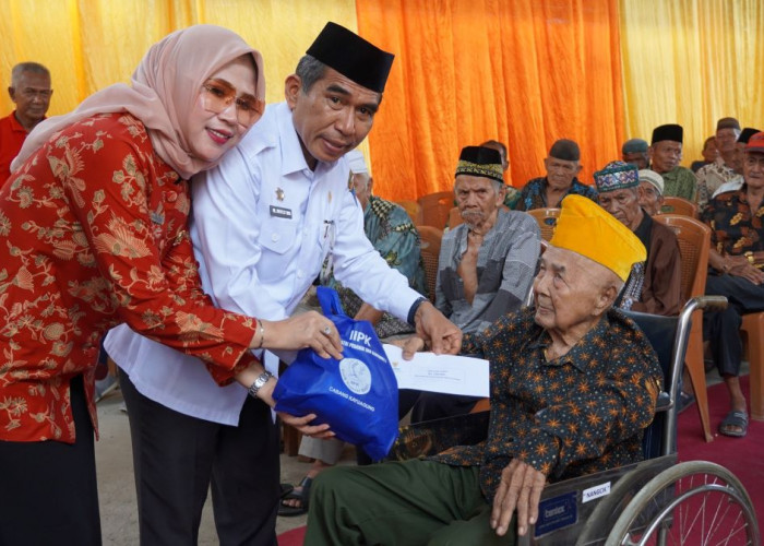 Peduli Veteran, Yatim dan Lansia Jelang HUT RI, Ini Harapan Pemkab OKI