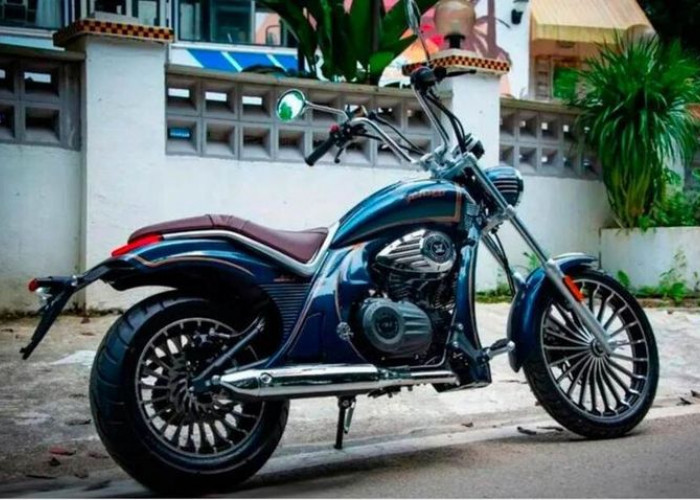 Hanya Rp20 Jutaan, Cruiser Macho Ini Gunakan Mesin Matic