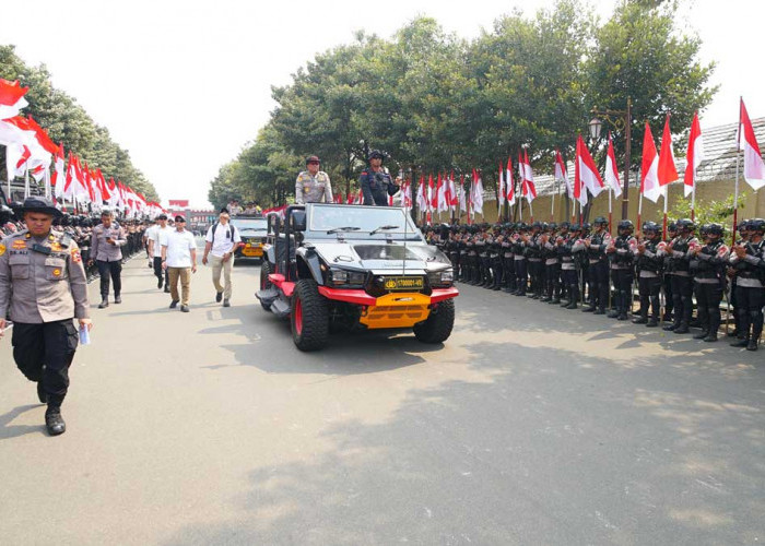 Jelang Pelantikan Presiden, Polri Gladi Bersih Apel Gelar Pasukan Pengamanan, 7.000 Personel Disiapkan