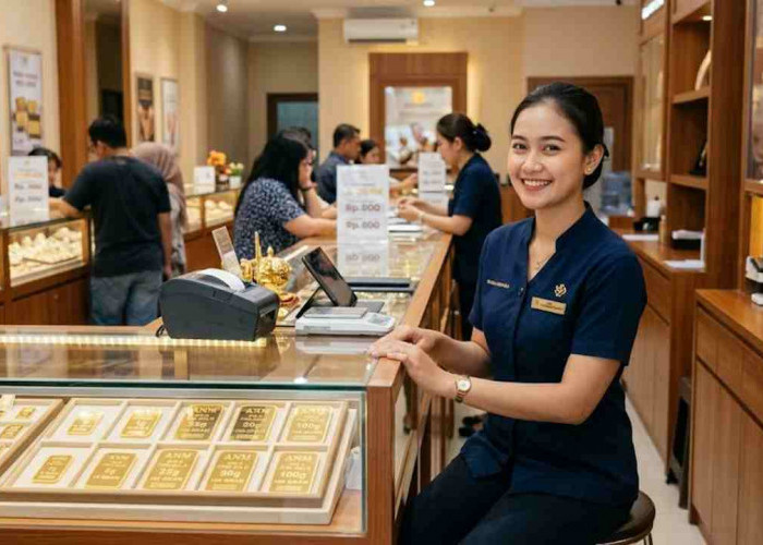 Harga Emas Pegadaian Hari Ini Turun, Antam 1 Gram Tembus Rp2,62 Juta
