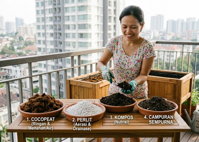 Bebas Akar Busuk dan Tanah Padat! Intip Formula Media Tanam Gembur untuk Sayur dan Tanaman Hias