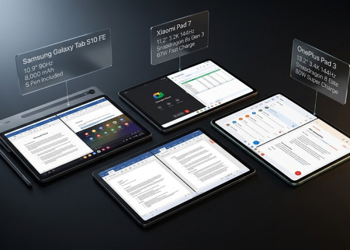 Bisa Gantikan Peran Laptop, Ini 4 Pilihan Tablet Android Terbaik yang Bikin Kerja Kantoran Makin Efektif