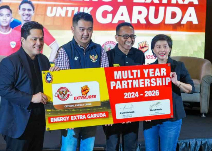 Timnas Indonesia Gandeng Mitra Baru, Berikan ‘Energy Extra untuk Garuda’ Menuju Pentas Dunia