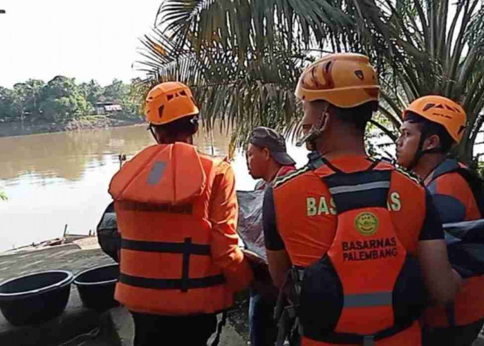 Tim SAR Gabungan Temukan Petani Muba Tenggelam di Sungai Musi, Begini Kondisinya  