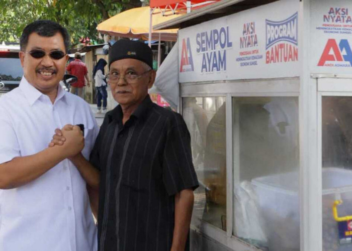 Program Aksi Nyata Andi Asmara Tingkatkan Omset Pedagang UMKM di Palembang