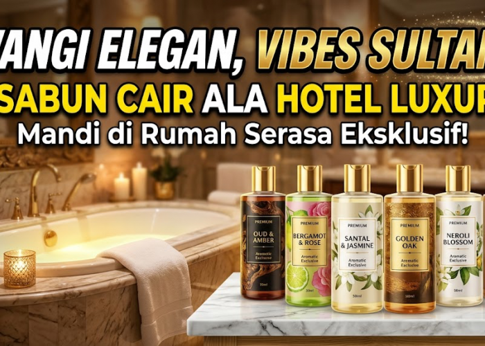 Wangi Elegan, Vibes Sultan! 6 Sabun Cair ala Hotel Luxury yang Bisa Bikin Mandi di Rumah Terasa Eksklusif