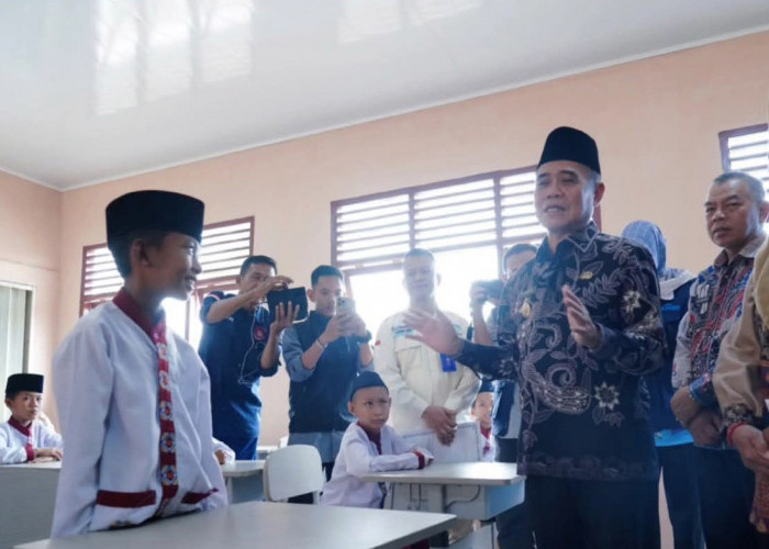 Tinjau Revitalisasi SDN 12 Tanjung Raja, Wabup Ardani Dorong Pendidikan Ogan Ilir Makin Modern!
