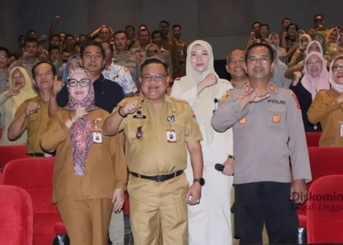 Sekda Lubuk Linggau H Trisko Defriyansa Hadiri Sosialisasi PPK Melalui Film Edukasi Cyberbullying