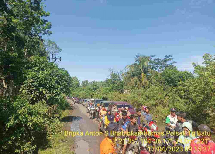 Jalan Tanjung Batu-Payaraman OI Terancam Putus, Ini Penyebabnya 