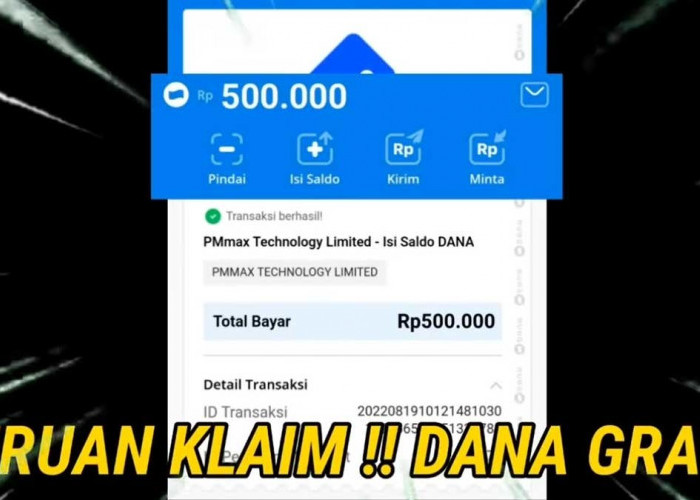 IKUTIN TRIK INI! Saldo DANA Kaget Rp 500.000 Bakal Masuk Ke Akunmu, Dijamin CUAN Melimpah