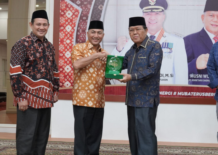 Kunjungi Musi Banyuasin, Ketua PT Agama Palembang Dijamu Pj Bupati