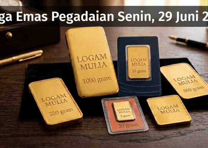 Harga Emas Pegadaian Hari Ini Stabil, Antam, Galeri24, dan UBS Kompak Tak Bergerak