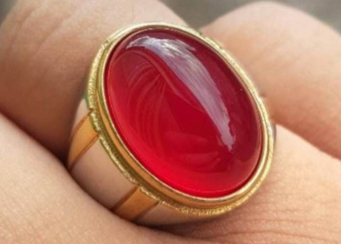 UNGKAP TABIR GAIB! Batu Akik Red Planet, Simbol Kekuatan dan Keberanian Tingkat Tinggi