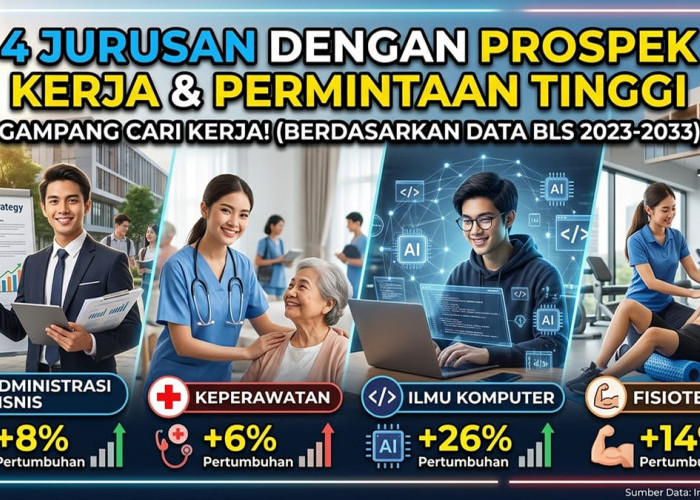 Incar Karier Menjanjikan? Intip 4 Jurusan Kuliah Paling Dicari Perusahaan dengan Prospek Kerja Cemerlang