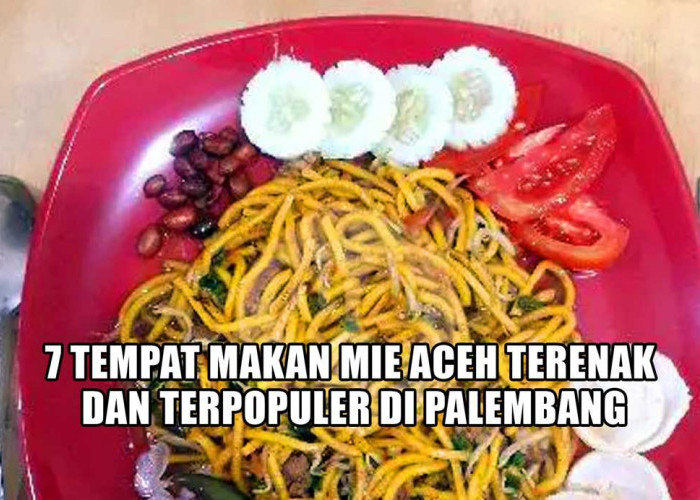 Tidak Perlu Jauh-jauh ke Aceh! Di Palembang ada 7 Tempat Makan Mie Aceh Terenak dan Terpopuler