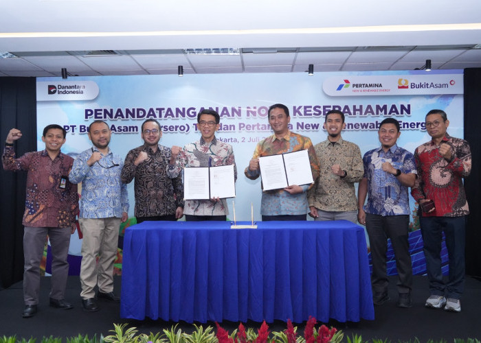 PTBA dan PNRE Jajaki Pengembangan PLTS di Lahan Pascatambang, Percepat Transisi Energi Nasional