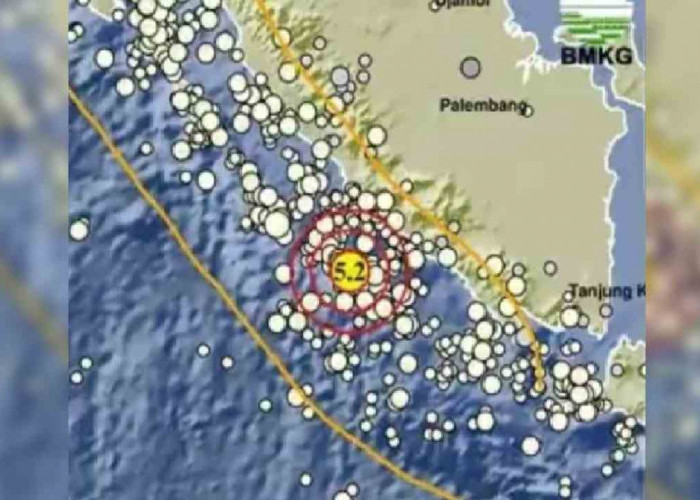 Update BMKG Pagi Ini, Gempa 5.2 Magnitudo Guncang Enggano Bengkulu, Tak Berpotensi Tsunami