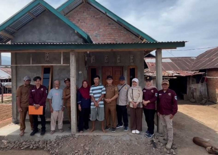 Program Bedah Rumah Tuntas 100 Persen: 3 Unit RTLH di Desa Pelajaran Lahat Berubah Jadi Hunian Layak