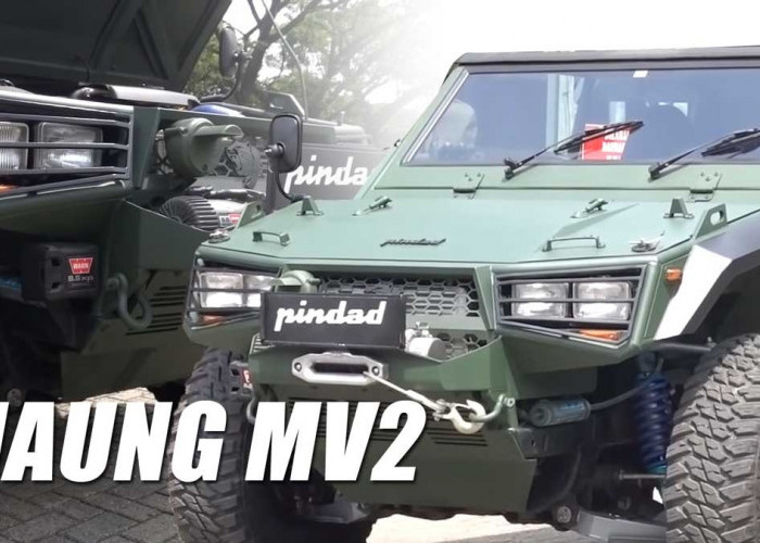 Bikin Bangga! Inilah Spesifikasi Mobil Maung MV2 Buatan Asli Indonesia 