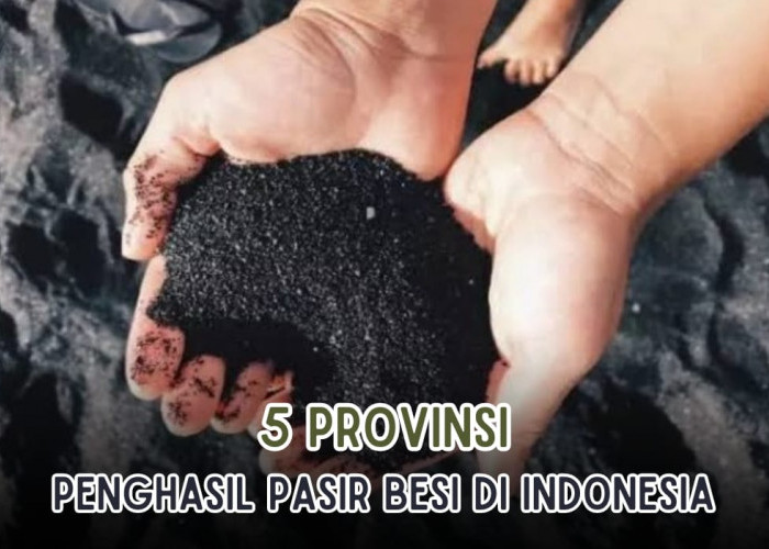 5 Provinsi Penghasil Pasir Besi Terbanyak di Indonesia, Sumatera Masuk Tapi Bukan Sumsel, Tapi?