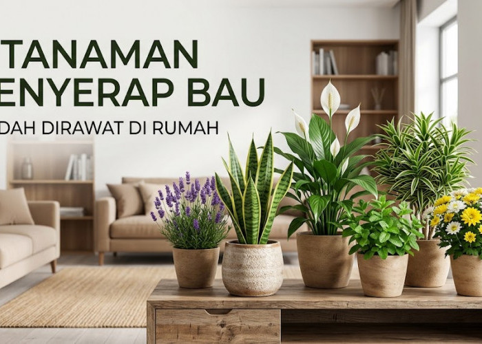 Rumah Bebas Apek dan Lebih Segar! Ini 6 Tanaman Penyerap Bau dan Pembersih Udara Terbaik untuk Ruangan