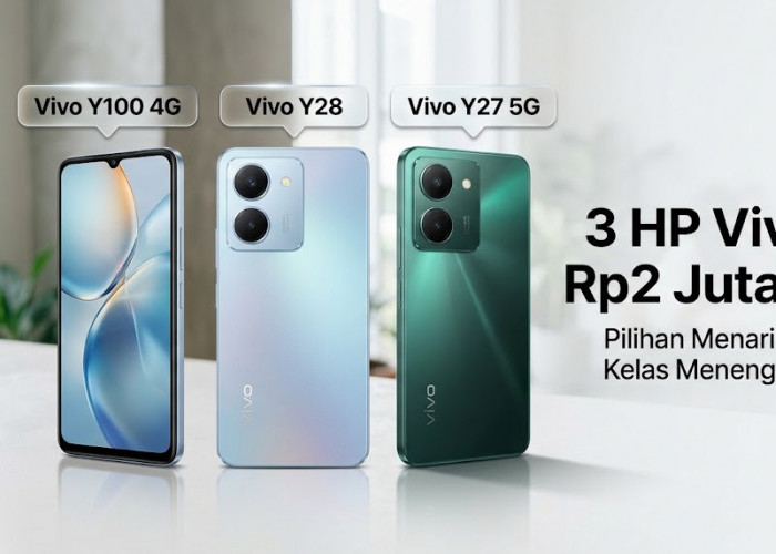 Desain Bodi Mewah Bisa Berubah Warna, Intip Spesifikasi Unggulan HP Vivo Y100 4G dan Seri Y28