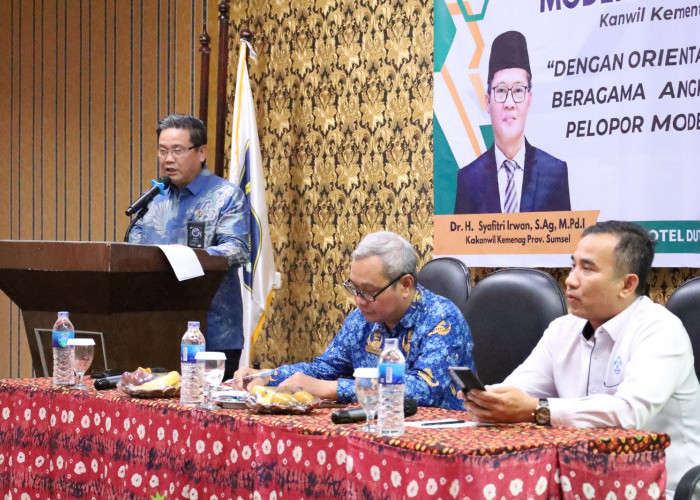 Kemenag Sumsel Gelar Orientasi Pelopor Penguatan Moderasi Beragama 