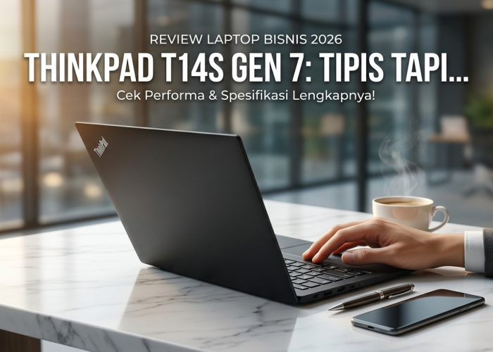 Ringannya Setara Kertas! Lenovo ThinkPad T14s Gen 7 Resmi Meluncur, Seberapa Tangguh?