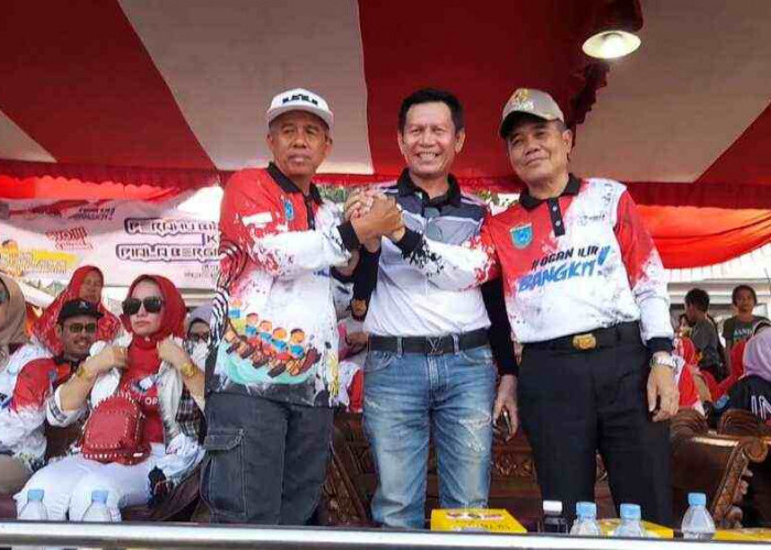 Ini Apresiasi DPRD dan Pemkab OI pada Pemenang Lomba Bidar di Tanjung Raja