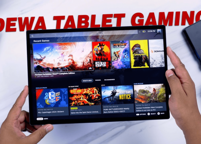 4 Merek Tablet Gaming Terbaik, Performa Tangguh dengan Layar Tajam, Bisa Jalankan Game Berat!