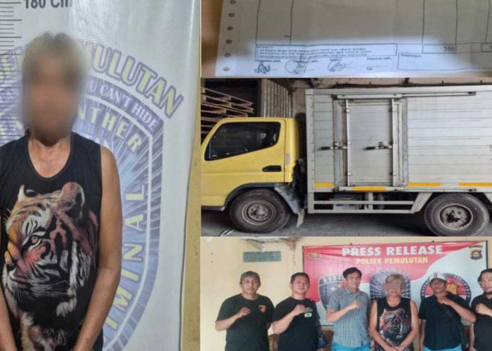 Gelapkan 5 Ton Beras Gudang JM, Sopir Asal Riau Berhasil Dibekuk Tim Panther Polsek Pemulutan di Sumatra Barat