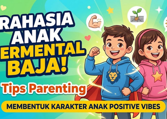 Rahasia Anak Bermental Baja! 8 Tips Parenting untuk Membentuk Karakter Anak Agar Positive Vibes