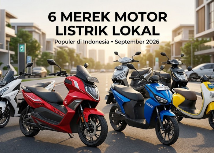 Makin Diminati! Deretan Merek Motor Listrik Lokal Terbaik di Indonesia Lengkap dengan Pilihannya