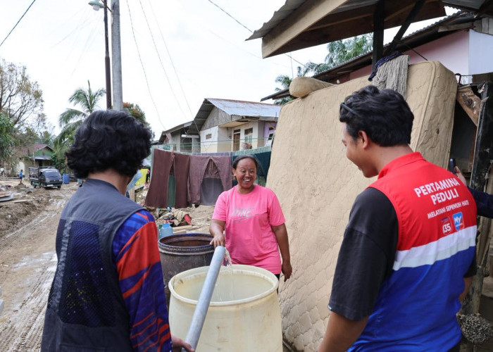 Pertamina Sediakan Air Bersih dan Posko Medis untuk Penyintas Bencana Aceh Tamiang