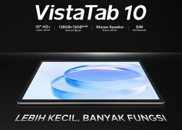 Cek Spesifikasi dan Harga Dari Tablet Keren Vista Tab 10 Mini Pabrikan Itel yang Hadir Untuk Temani Harimu!