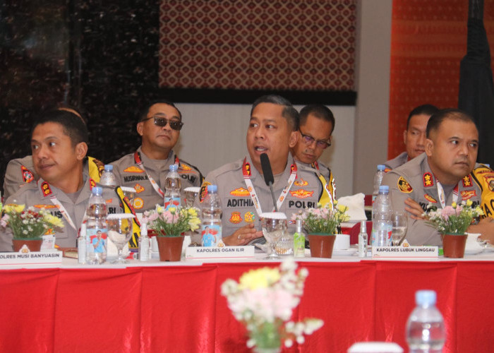 Kapolres Lubuk Linggau Hadiri Gelar Opsnal TW IV 2025 Polda Sumsel