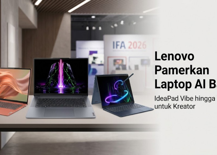 Bodi Tipis Penuh Warna dan RAM Tembus 128GB, Ini Deretan Laptop Lenovo Terbaru yang Resmi Meluncur